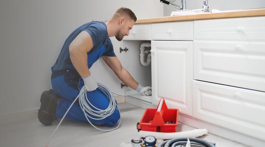 Local tankless water heater installation in Cement, OK